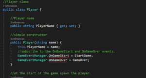 C# Events and Delegates