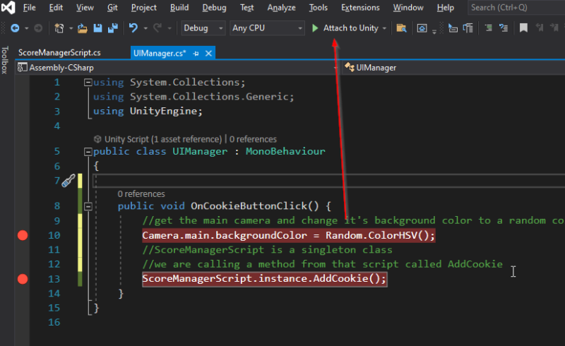 DEBUG UNITY Games with VISUAL STUDIO - TutorialsEU