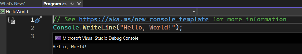 HELLO WORLD! On Windows!