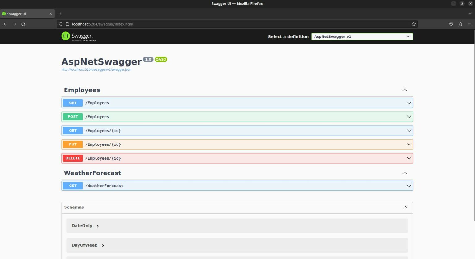 ASP.NET Swagger | TutorialsEU