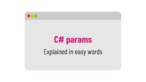 c# params