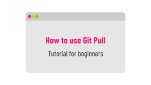 how to use git pull